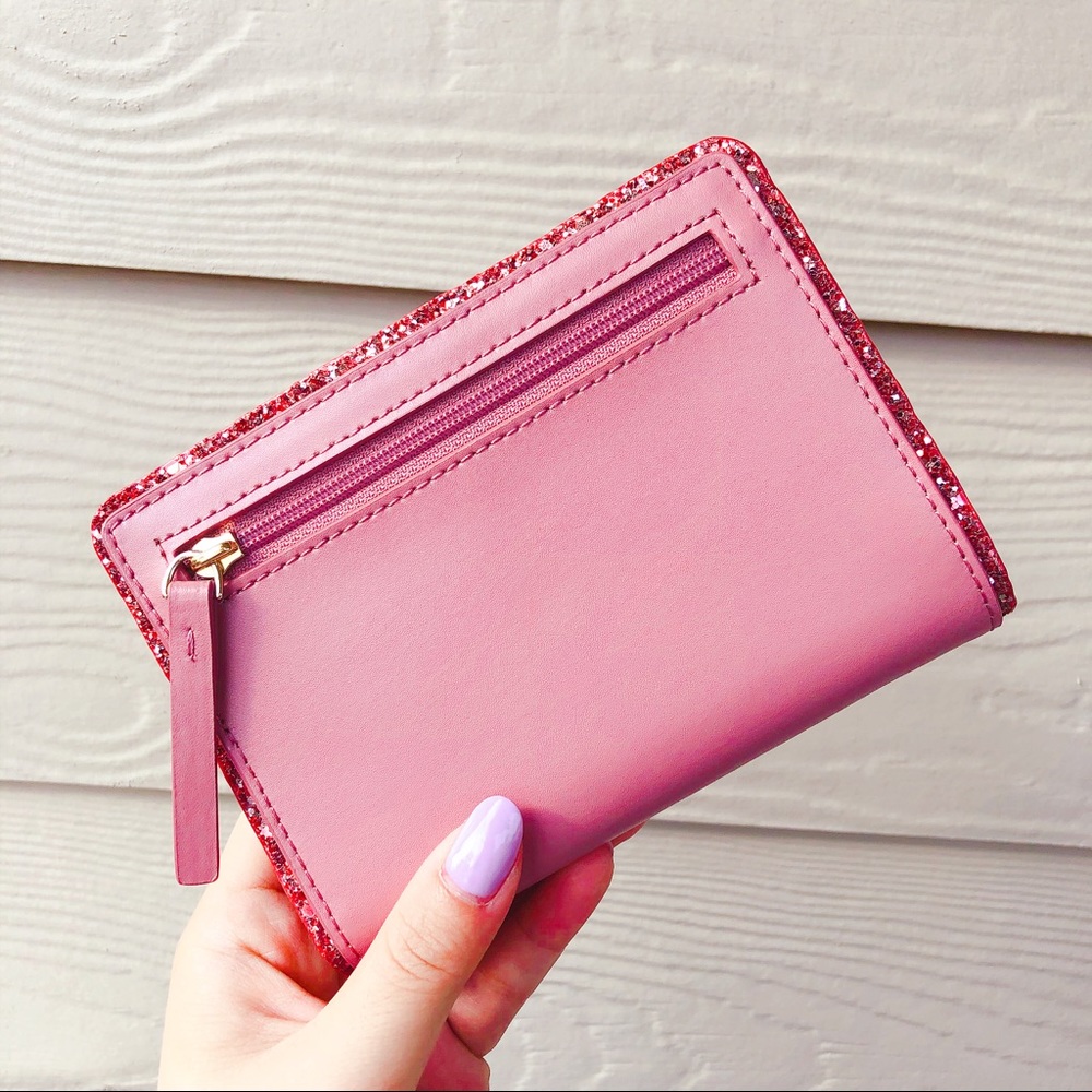 Kate Spade Seton Drive Glitter Tellie Wallet - Picture 6 of 6